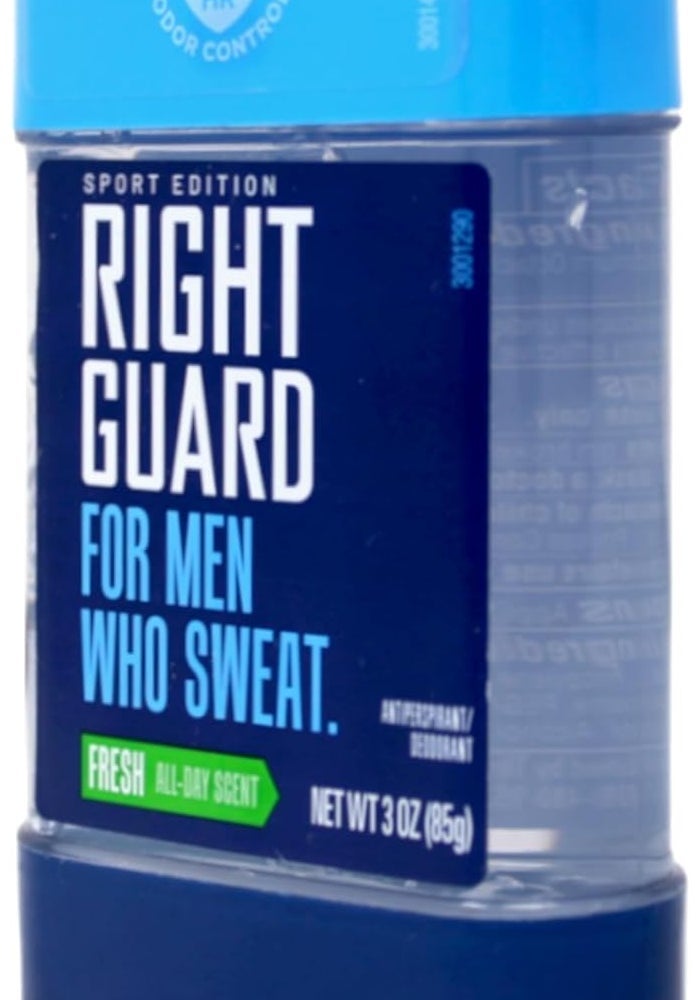 Right Guard Sport Clear Gel Antiperspirant for Men, Fresh Scent, 3 Ounce (Pack of 6) - Image 4